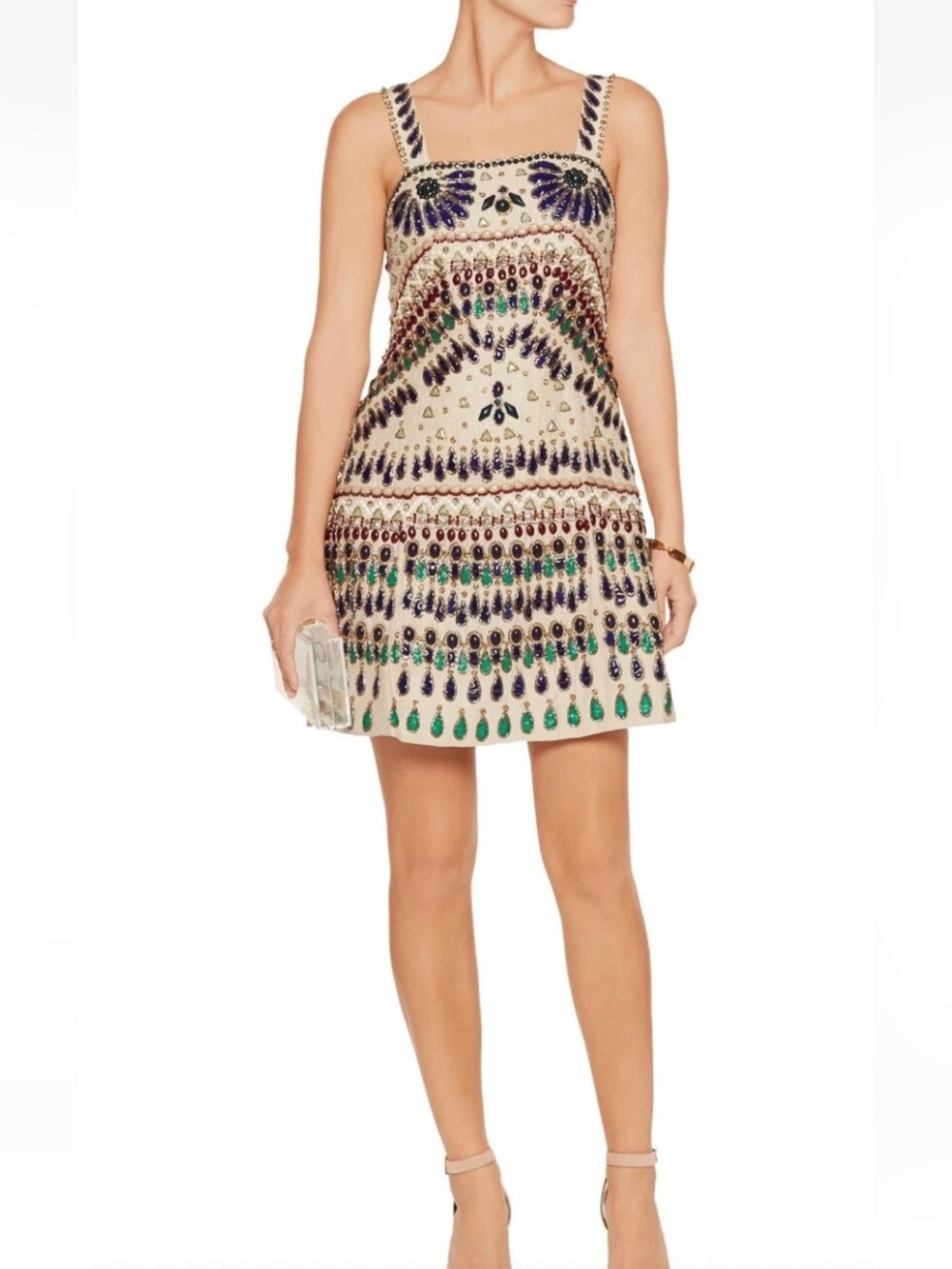 Alice + Olivia FOWLER Beaded Dress NWT - Picture 4 of 12